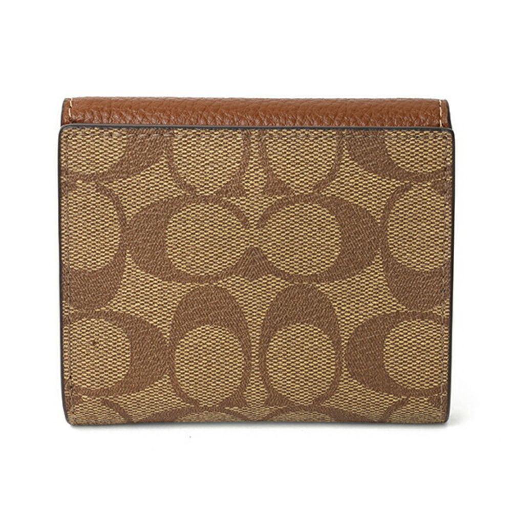 Coach Color Block Signature Wallet Brown - image 2